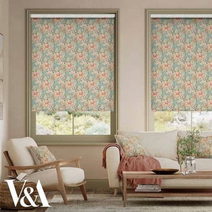 William Morris Light Filtering Roller Shades