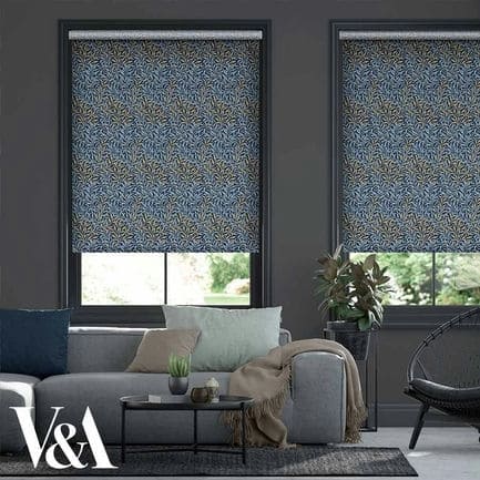 William Morris Light Filtering Roller Shades