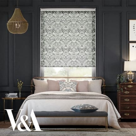 William Morris Light Filtering Roller Shades