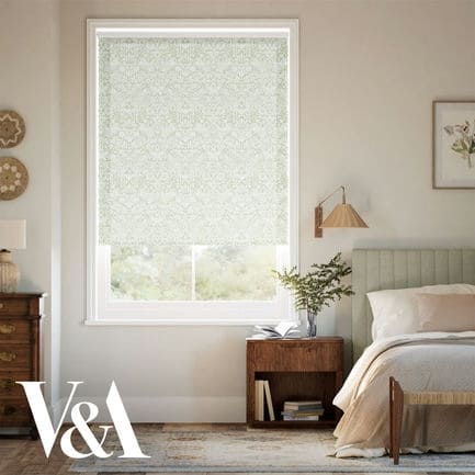 William Morris Light Filtering Roller Shades