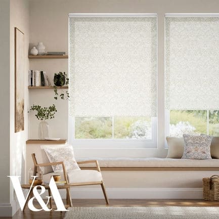 William Morris Light Filtering Roller Shades