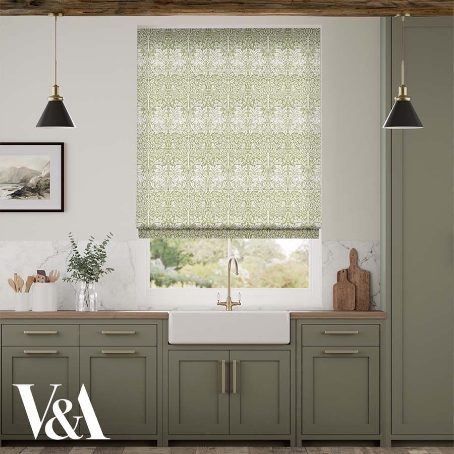 William Morris Roman Shades 1629