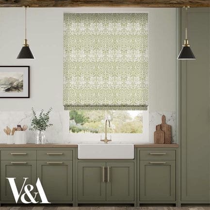 William Morris Roman Shades