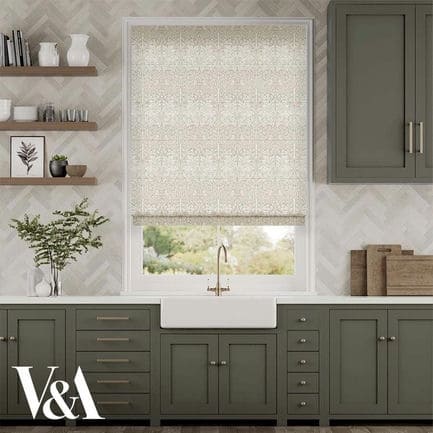 William Morris Roman Shades