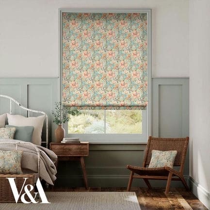 William Morris Roman Shades