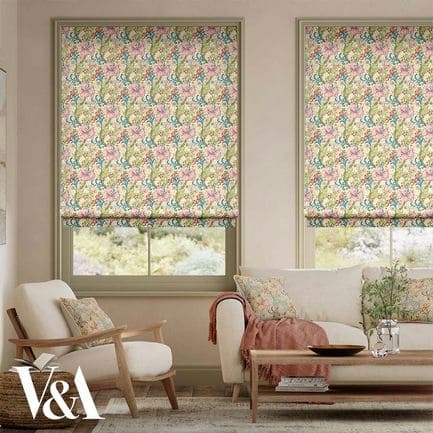 William Morris Roman Shades