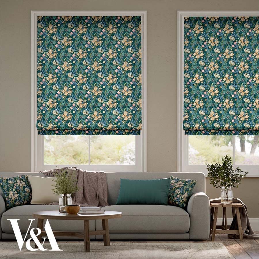 William Morris Roman Shades 1629