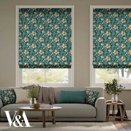 William Morris Roman Shades