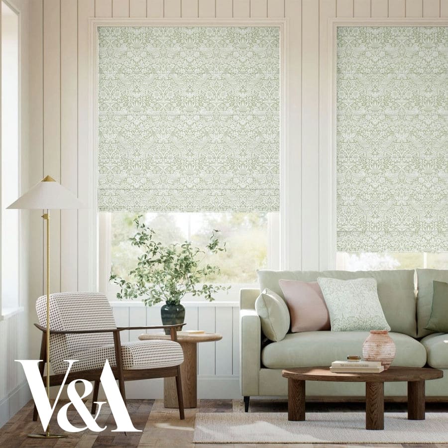 William Morris Roman Shades 1629