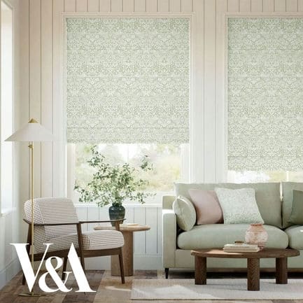 William Morris Roman Shades