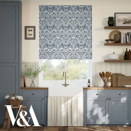 William Morris Roman Shades
