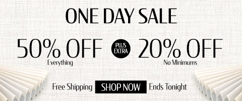 50% off everything + 20% off