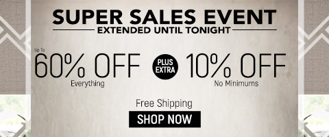 Save up to 60% + extra 20% on everything