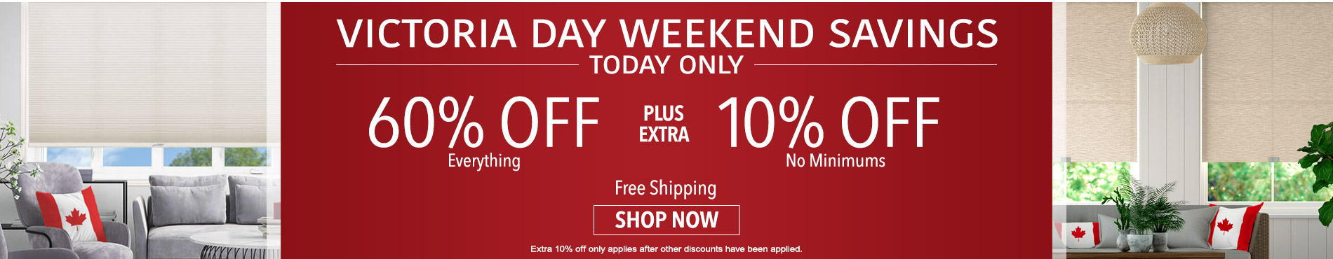 60% off everything + 10% off