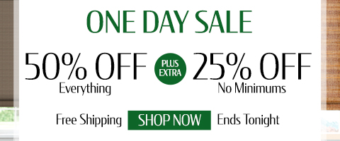 50% off everything + 25% off
