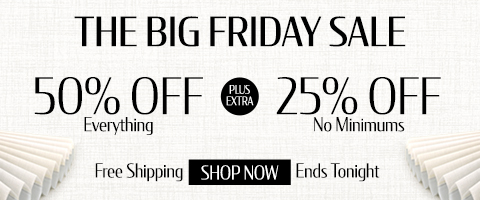 50% off everything + 25% off