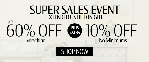 Save up to 60% + extra 20% on everything
