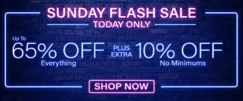 60-65% off everything + extra 10% off