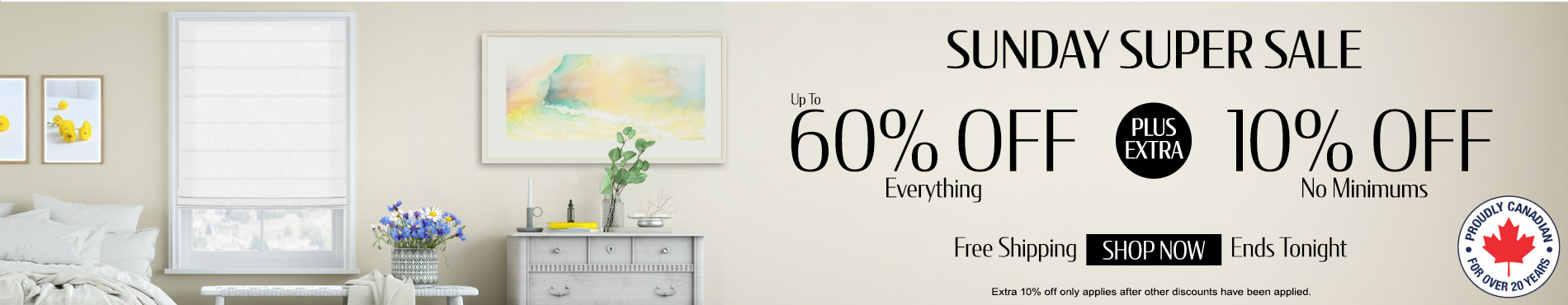Save up to 60% + extra 10% on everything