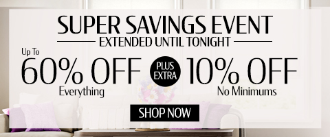 Save up to 60% + extra 20% on everything