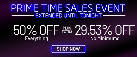 50% off everything + 29.53% off