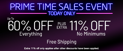 Save up to 60% + extra 11% off everything