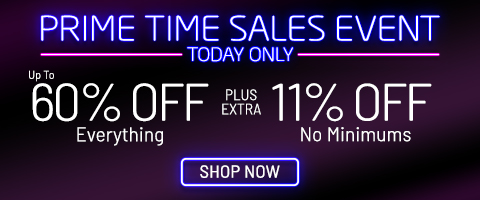 Save up to 60% + extra 11% on everything