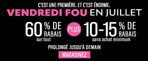 60% + 10 - 15% supplémentaire sur tout