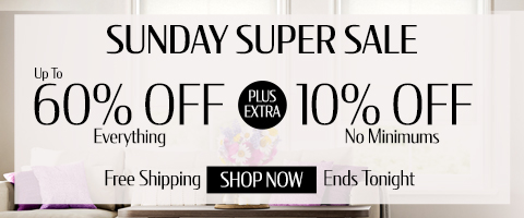 Save up to 60% + extra 20% on everything