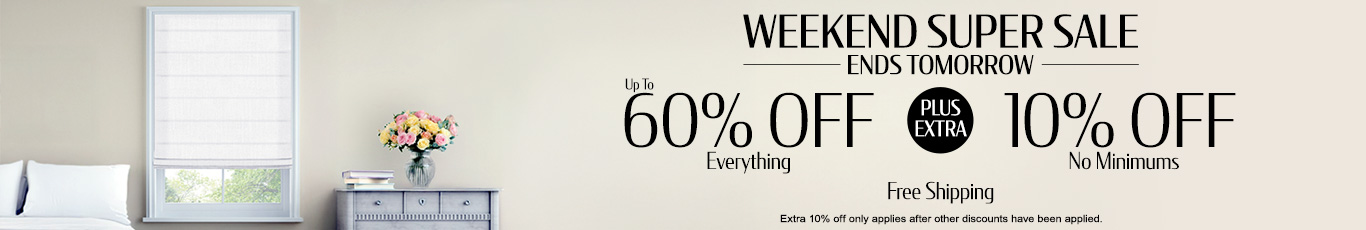 Save up to 60% + extra 10% off everything