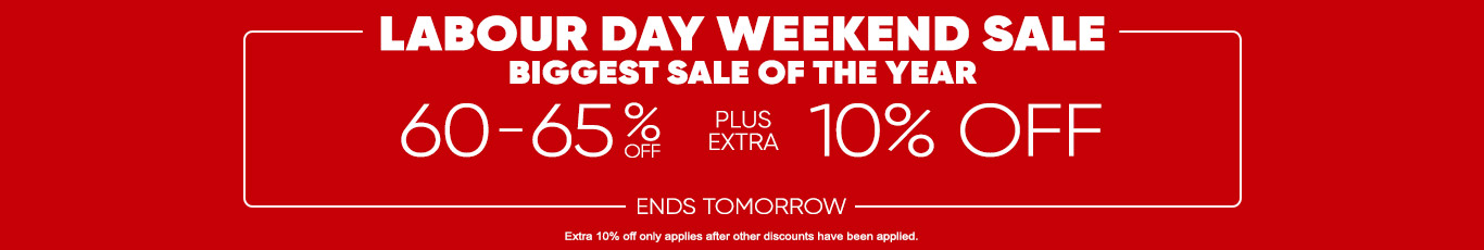 Save 60% + extra 10 - 15% off everything