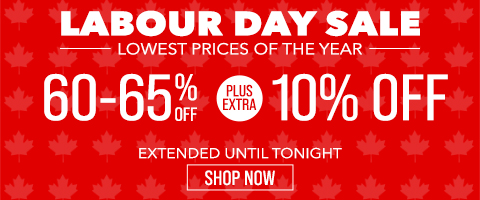 60-65% off everything + extra 10% off