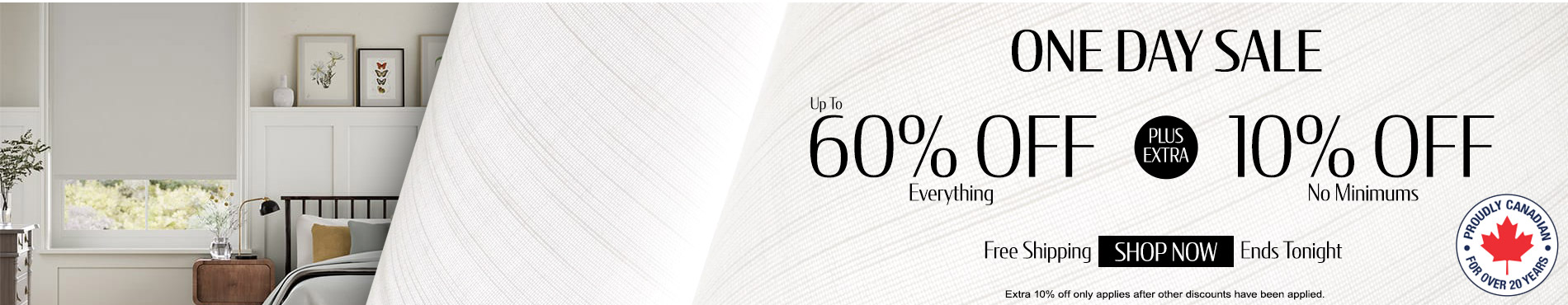 Save up to 60% + extra 10% on everything