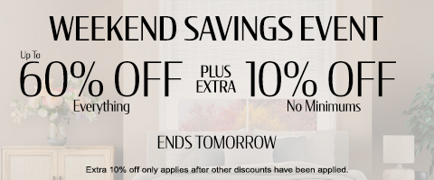 Save up to 60% + extra 10% off everything