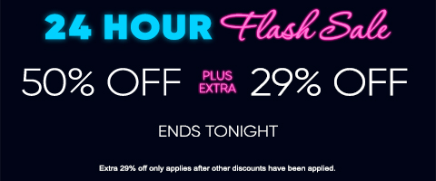 50% off everything + 29% off roller and cellular shades