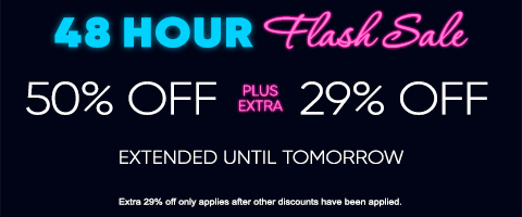 50% off everything + 29% off roller and cellular shades