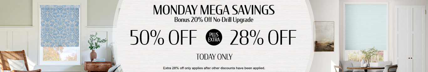 Save 50% + extra 28% off everything