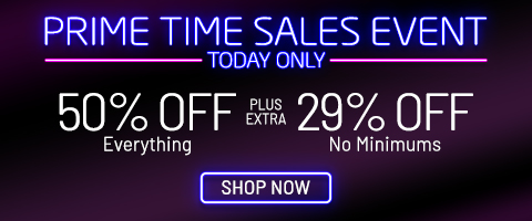 50% off everything + 29% off