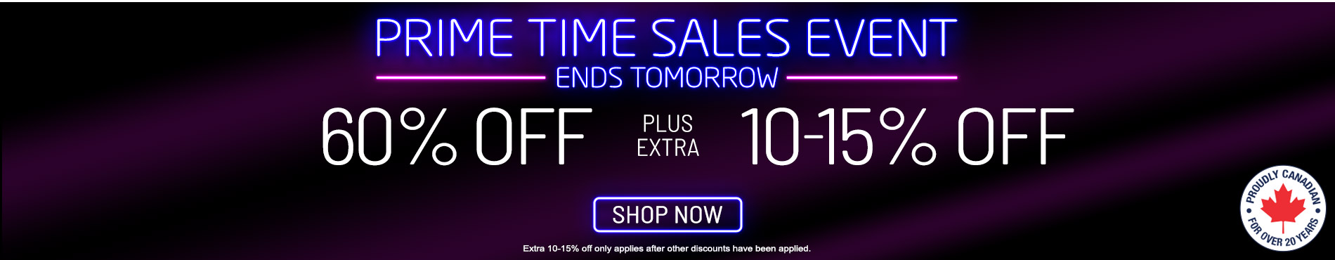 60% off everything + extra 10 - 15% off everything