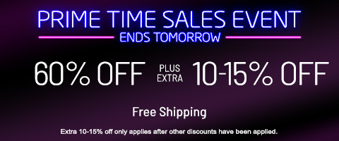 60% + extra 10 - 15% off everything