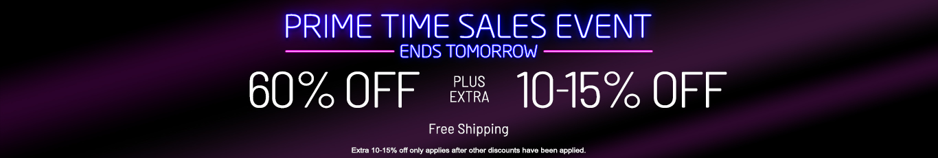 60% + extra 10 - 15% off everything