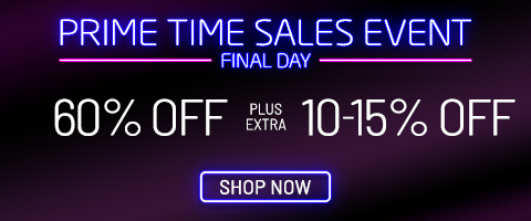 60% + extra 10 - 15% off everything