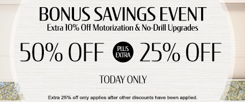 50% off everything + 25% off
