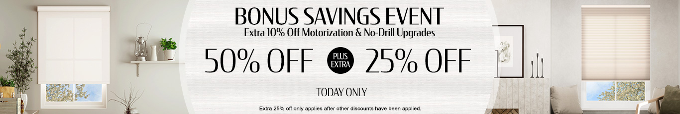 50% off everything + 25% off 