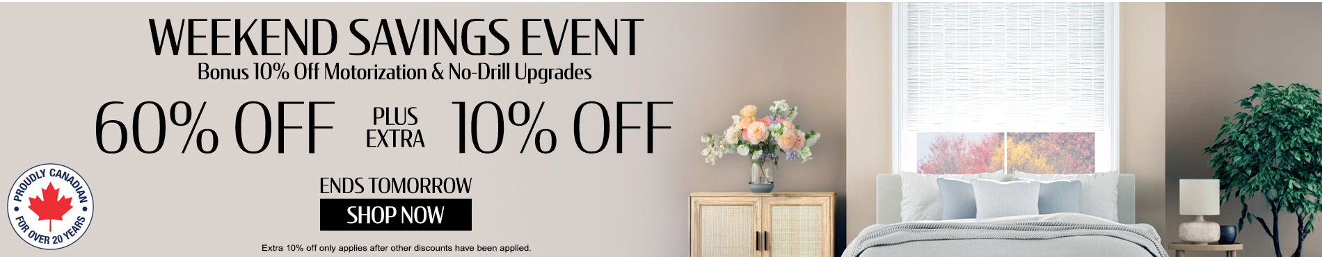 60% off everything + extra 10% off everything