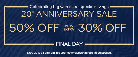 Save 50% + extra 28% off everything