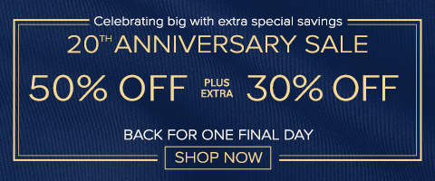 50% off everything + 30% off