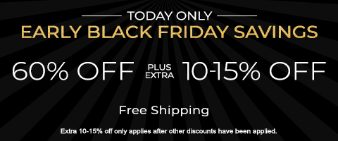 60% + extra 10 - 15% off everything