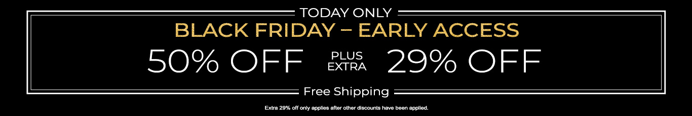 50% off everything + 29% off 