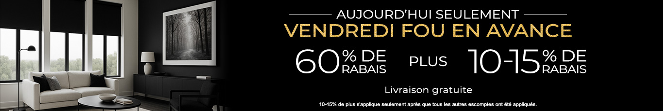60% + 10 - 15% supplémentaire sur tout